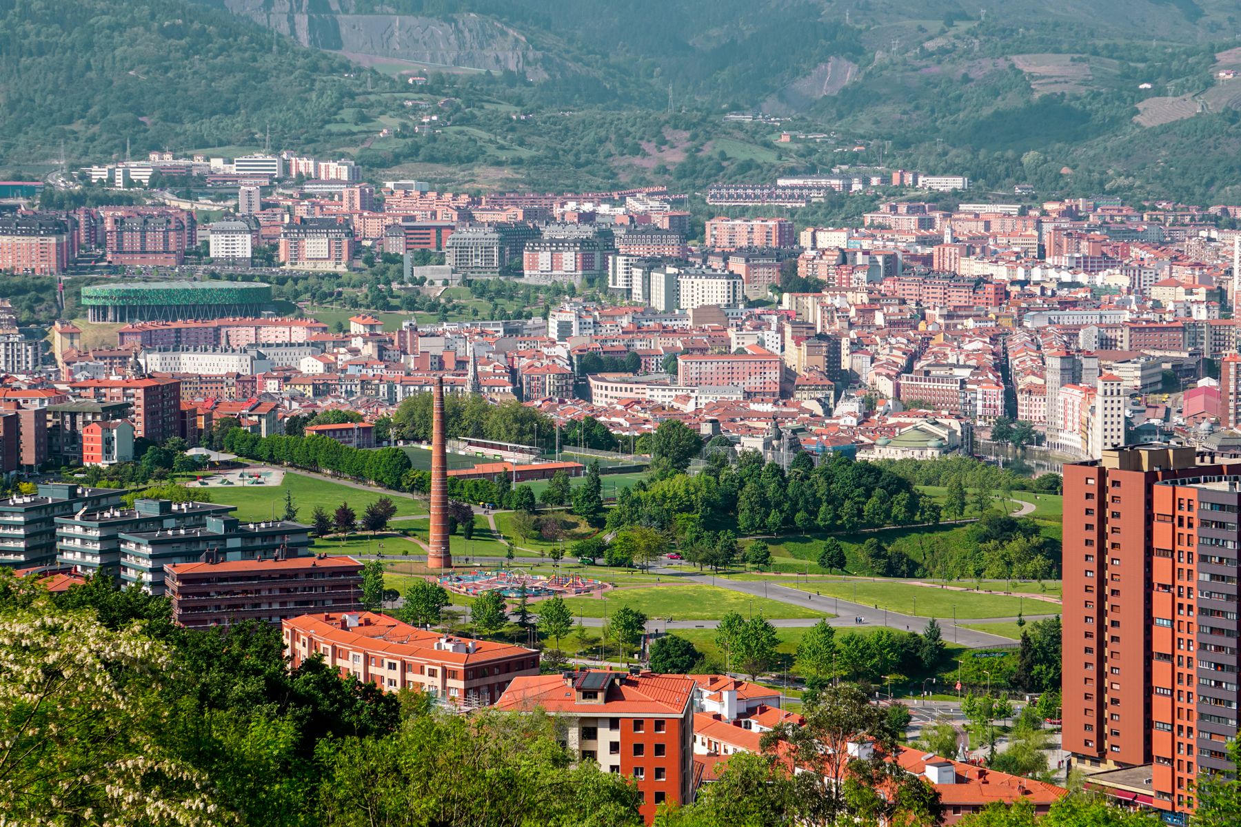 parque etxebarria de bilbao